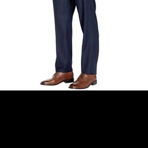 Ralph Lauren UltraFlex Edgewood Navy Blue Stripe Dress Pants (MSRP $190.0040/30L
